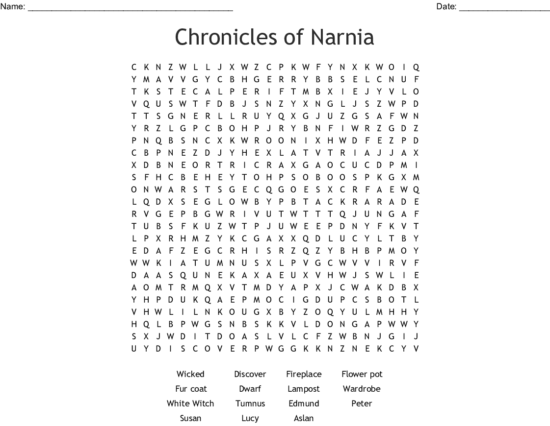 narnia answer key